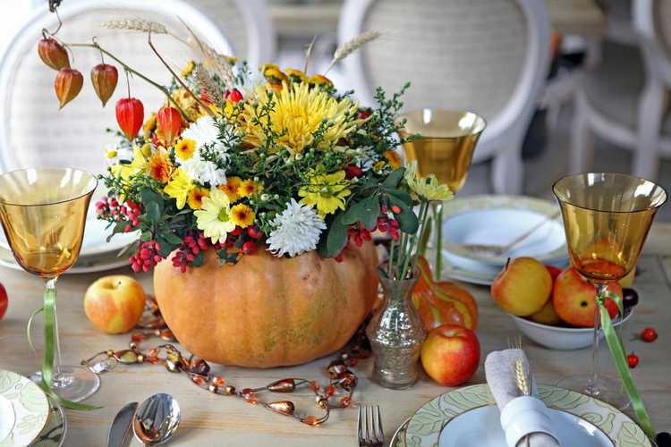 Lire la suite à propos de l’article Plantes de pièce maîtresse de Thanksgiving : cultiver une pièce maîtresse pour le dîner de Thanksgiving