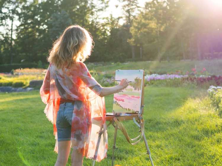 You are currently viewing Peindre dans le jardin – En savoir plus sur la peinture de fleurs