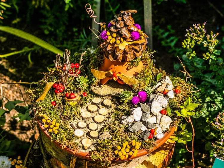 You are currently viewing Jardins de fées sur le thème de l'automne : comment créer un mini jardin de Thanksgiving
